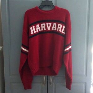 Harvard sweater